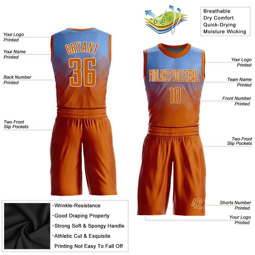 Sublimation Basketball Uniform